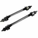 Ornamental Heavy Duty Gate Spring Auto Closer Adjustable Tension 8" & 10" Black