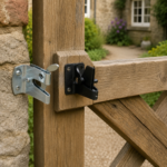 Auto Gate Latch Catch Heavy Duty Garden Gate Door with Screws - Image 2