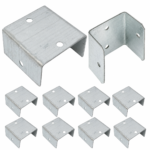 Fence Panel Clip Trellis Bracket Galvanised 45mm and 55mm