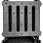 Quadbox Channel Drain Plastic Grate 90 degree corner