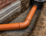 87.5° SINGLE SOCKET PIPE BEND 160MM - Image 2