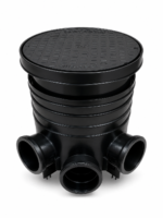 320mm Manhole Inspection Chamber Underground Set (round cover)