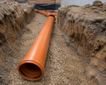 PUSH-FIT SINGLE SOCKET DRAINAGE PIPE 160MM X 3M - Image 2