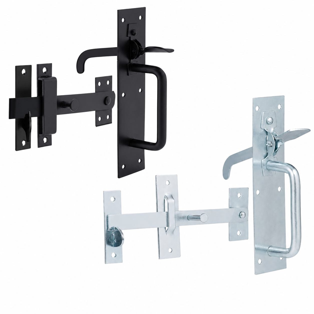 30ff3fdd-80a4-4d82-b7d6-6f88f0b24587 Suffolk Latch Heavy Duty Garden Cottage Gate Shed Door Thumb Catch with Screws - Image 1