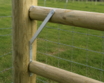 Barbed Wire Bracket Side Fixing Heavy Duty Galvanised PACK OF 5 - Image 2