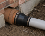 6" Clay to 4" Plastic Adaptor - Image 3