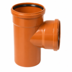 PUSH-FIT 87.5° DOUBLE SOCKET EQUAL JUNCTION 160MM