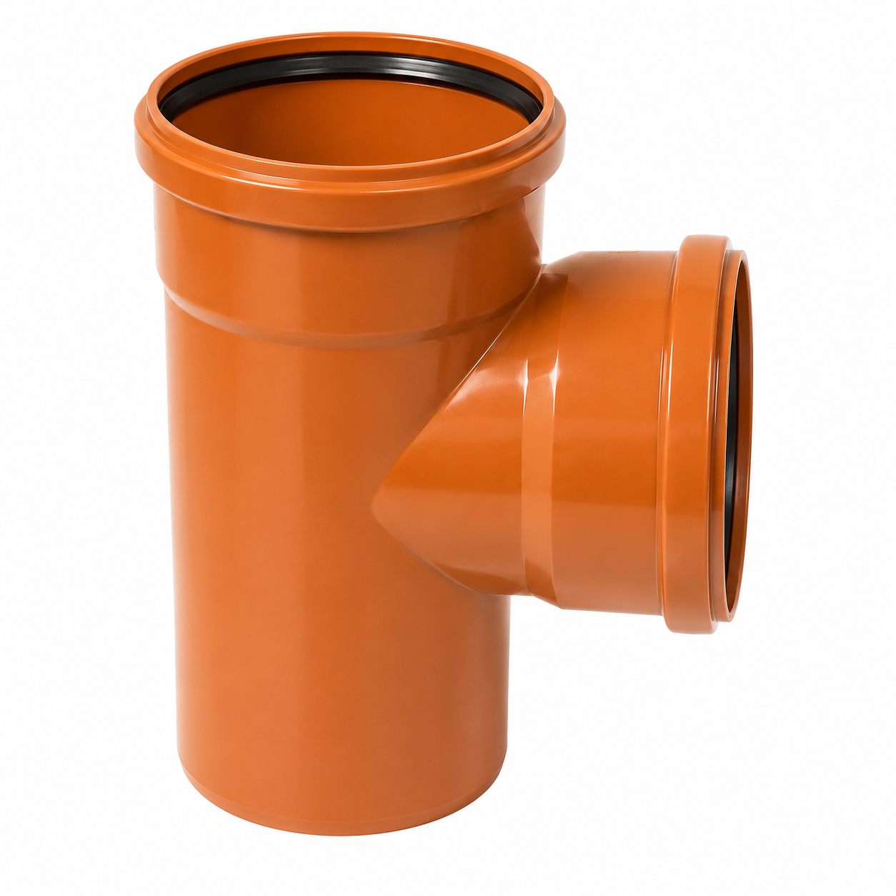 437db235-a92b-4181-b2c6-d9d0f136d238 PUSH-FIT 87.5° DOUBLE SOCKET EQUAL JUNCTION 160MM - Image 1