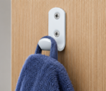 Coat Hooks Wall Mounted Single Robe Door Clothes Hat Hangings For Kitchen Office  SCO - Image 2