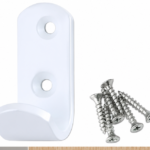 Coat Hooks Wall Mounted Single Robe Door Clothes Hat Hangings For Kitchen Office  SCO