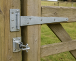 Tee Hinges Weighty Scotch Galvanised Heavy Duty Shed Door Gate Hinge - Image 2