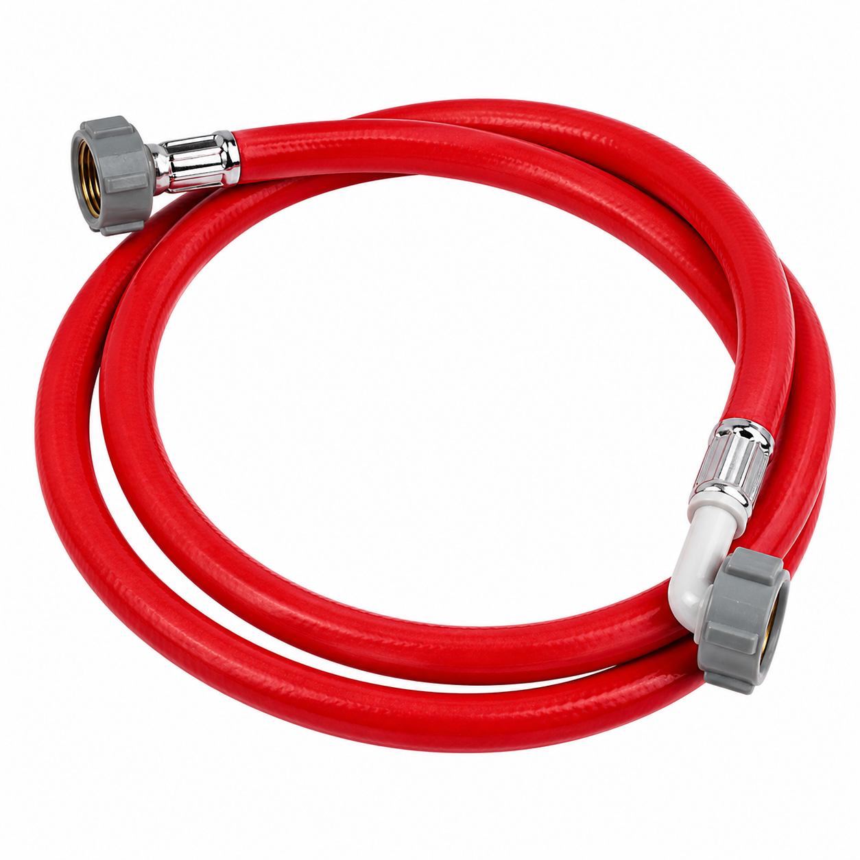 59cda5bc-f8fa-4f4c-9607-d4fdc79797af Washing Machine 1.5 Mtr Red Inlet Hose - Image 1