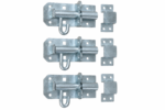 Heavy Duty 1A Brenton Padbolt 4" 6" 8" With Elongated Keep Galvanised For Garden