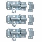 Heavy Duty 1A Brenton Padbolt 4" 6" 8" With Elongated Keep Galvanised For Garden