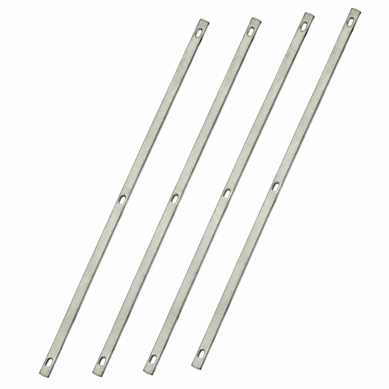 8906a970-fa17-4c33-88f1-2541f86540b1 Stretcher Bar Chain Link Fence Tensioning Bar Heavy Duty Galvanised - Pack of 10 - Image 1