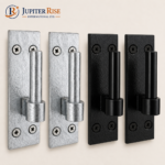 Heavy Duty Pair Of Hook on Plates 12mm 16mm 19mm Gate Pin Hinge Bracket Hanger