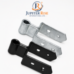 Double Strap Hinges 3.5" 5" Heavy Duty Field Farm Gate Bottom Hinge Bands
