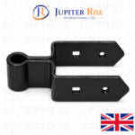 Double Strap Hinges 3.5" 5" Heavy Duty Field Farm Gate Bottom Hinge Bands - Image 5