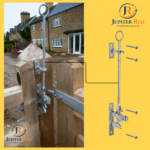Field Gate Hunting Type Self Locking Auto Lift Gate Catch Latch Kit Galvanised - Image 3
