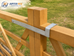 Heavy Duty Throw Over Loop Gate Latch 12", 14" for 3" Wide Farm Field Gate - Image 2