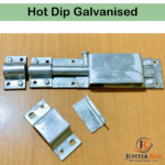 Auto Locking Animal Horse Pig Bolt Latch Lock 6" (150mm) Galvanised - Image 3
