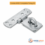 Hasp and Staple Heavy Duty 6" 150mm Security Lock Maximum Strength Door Hardware