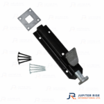 Heavy Duty Foot Bolt 8" (200mm) Gate Door Footbolt Floor Lock Black