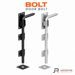 Gate Garage Drop Bolt Heavy Duty 12" 18" 24" Bolts for Garden Garage Barn Gates