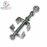 GARDEN FIELD GATE FITTING EYEBOLT 11" x 19MM GALV. BLACK HEAVY DUTY ADJUSTABLE - Image 3