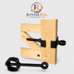 GARDEN FIELD GATE FITTING EYEBOLT 11" x 19MM GALV. BLACK HEAVY DUTY ADJUSTABLE - Image 4
