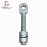 Gate Eye Bolts 8" x 32mm With Wider Flange Adjustable for Gates
