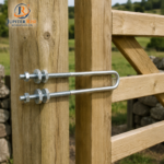 Double Leg Strikers Pin for Self Locking Auto Gate Catches Latch Field Gate - Image 3