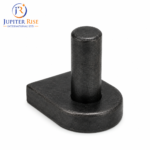 Gate Hooks To Weld With Straight End Base Self Colour with 19mm Pin