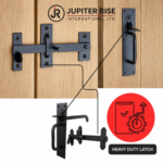 Suffolk Latch Heavy Duty Long Thumb Catch 115mm Garden Cottage Gate Shed Door - Image 3