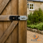 Heavy Duty Hasp & Staple Door Gate Latch Catch 8" & 10" in Black I Galvanised - Image 2
