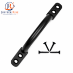 Black Cast Iron Door Pull Handle 6" 7" Inch Hot Bed Sash D Pull Shed Garden Gate - Image 4