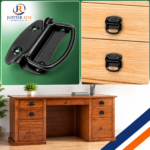 Chest Drawers Pull Handles 100mm Pull Lift Vintage Drawers Trunk Toy Blanket Box - Image 3