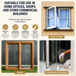 Casement Stays Window Fastener Satin Anodised Aluminium 8" 10" with Fixings - Image 3