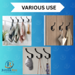 CAST IRON HOOKS DESIGNER SINGLE DOUBLE HEAVY ROBE HAT AND COAT HOOKS - Image 4