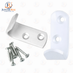 Coat Hooks Wall Mounted Single Robe Door Clothes Hat Hangings For Kitchen Office  SCO