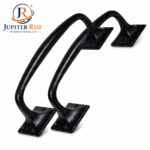 Black Antique Cast Iron Door Handles 10" 12" Pub Style Pull Handle For Door Gate