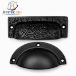 Black Antique Cast Iron Designer Cupboard Cabinet Kitchen Drawer Pull Handle