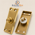 Door Bell Push Button Polished Brass Gold Press Button - Image 2