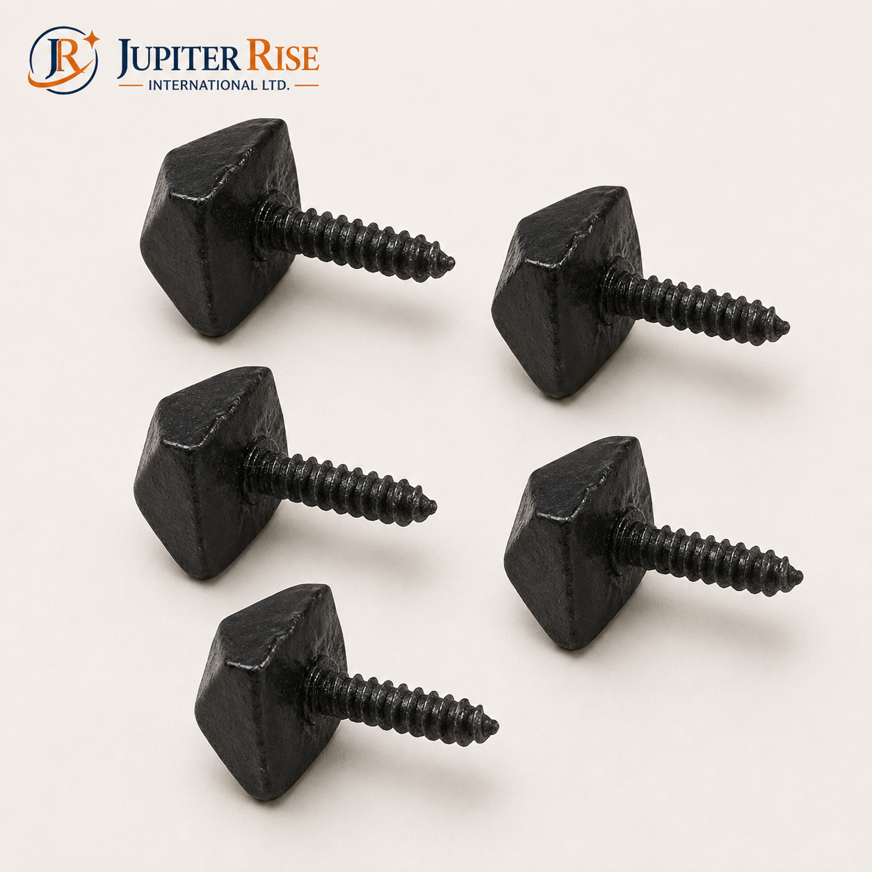 ChatGPT Image Aug 9, 2026, 11_25_56 AM Door Studs 15mm 23mm Tudor Decorative Screws Cast Iron Black Studs - Pack of 5 - Image 1