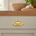 Kitchen Cupboard Cup Handles Brass Chrome Door Drawer Dresser Pull - Image 2