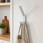 Coat Hooks Wall Mounted Double Hook 5" Clothes Hat Hangings For Kitchen Office - Image 2