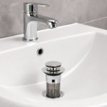 Universal Bathroom Pop Up Sink Plug Stopper Drain Strainer Hair Catcher Filter - Image 2