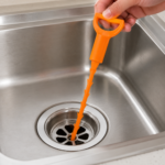 3PC SINK UNBLOCKER TOOL DRAIN UNBLOCKER BATH SHOWER SNAKE CLEANER HAIR REMOVER - Image 2