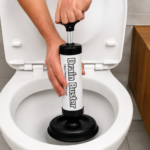 Toilet Plunger Drain Buster Vacuum Plunger Drain Unblocker for Sink and Toilet - Image 2