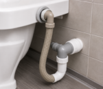 Westco Bath Pop-Up Waste & Overflow Matte Black Plug Bathroom Plumbing UK - Image 2